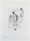 PIERRE-AUGUSTE RENOIR Two lithographs.